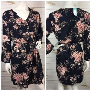 41 Hawthorn Cristen Shirt Dress (Navy)